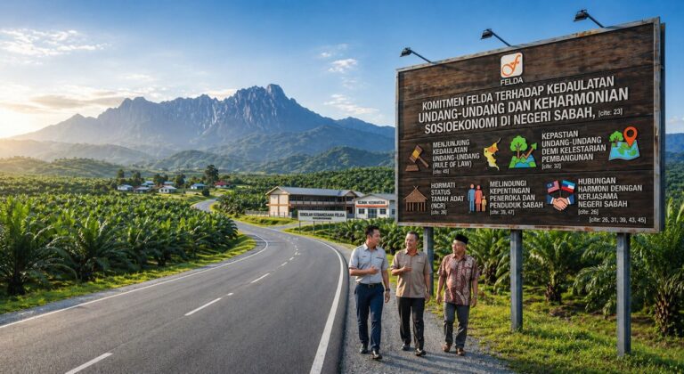 Komitmen FELDA Terhadap Kedaulatan Undang-Undang dan Keharmonian Sosioekonomi di Negeri Sabah