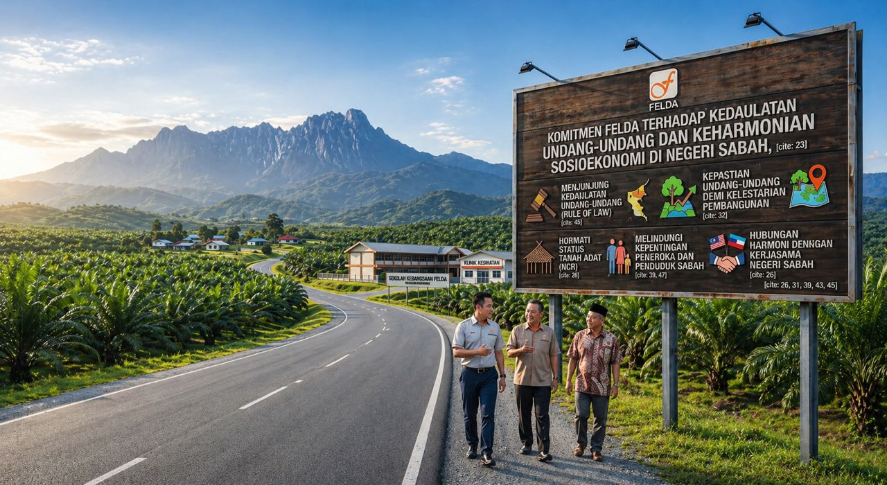 Komitmen FELDA Terhadap Kedaulatan Undang-Undang dan Keharmonian Sosioekonomi di Negeri Sabah