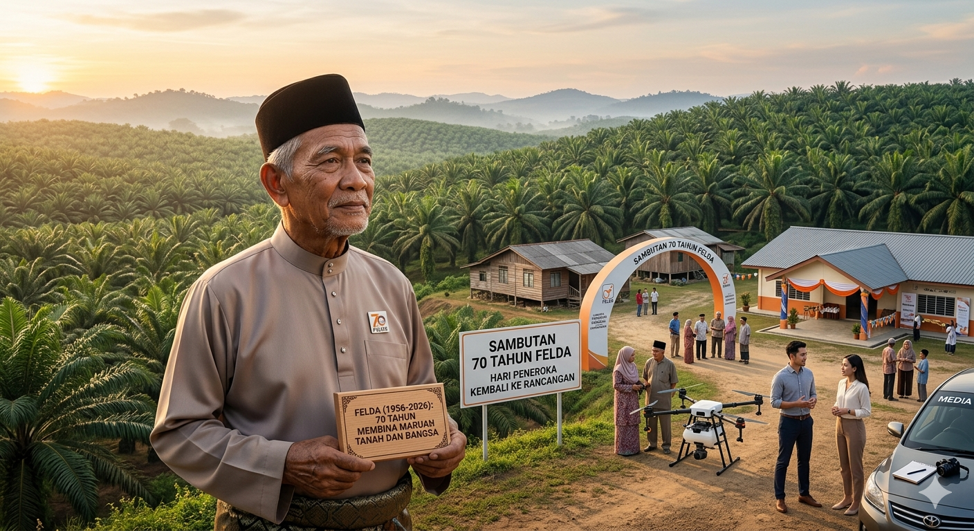 Tujuh Dekad FELDA: Evolusi Daripada Tanah Rancangan ke Gerbang Modenisasi 